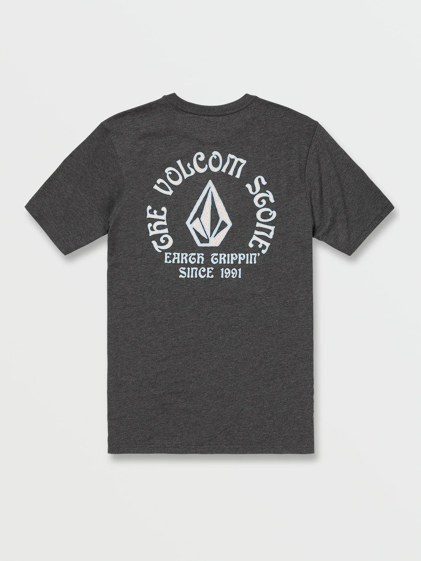 Stone Trippin Short Sleeve Tee - Dark Black Heather sold by Volcom product image thumbnail 2