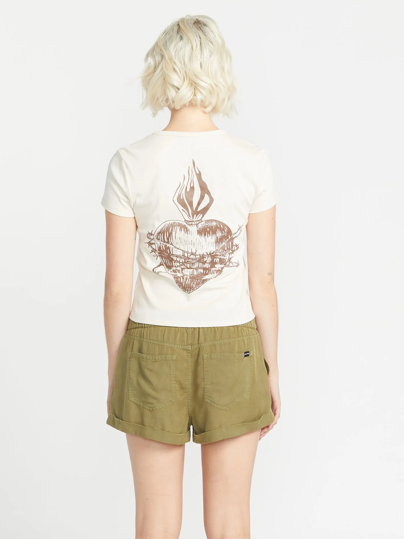 Have A Clue Short Sleeve Tee - Cloud sold by Volcom product image thumbnail 3