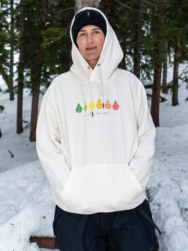 Melancon Hoodie - Moonbeam sold by Volcom