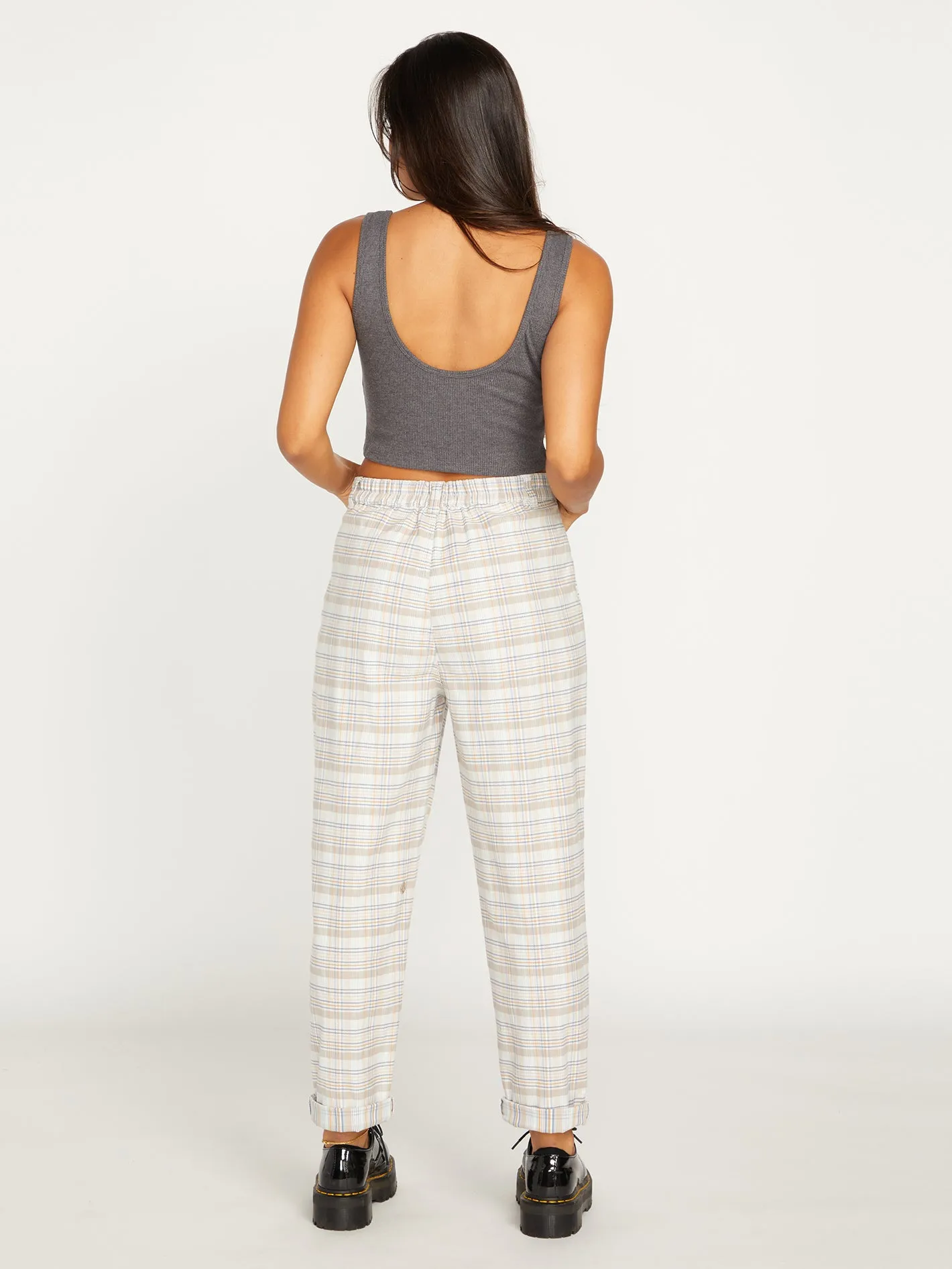 Lived in Lounge Cropped Rib Tank - Black sold by Volcom product image thumbnail 2