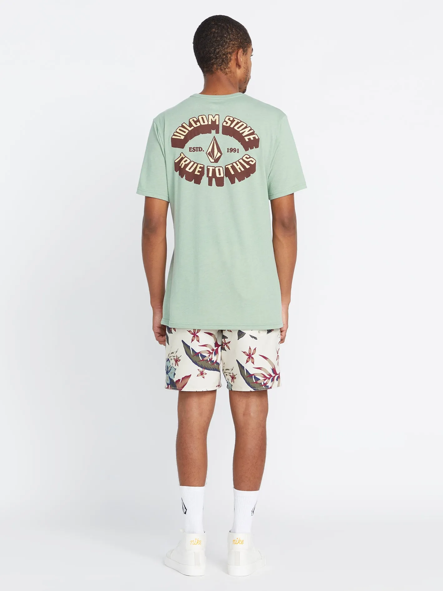 Mechanic Short Sleeve Tee - Slate Heather sold by Volcom product image thumbnail 2