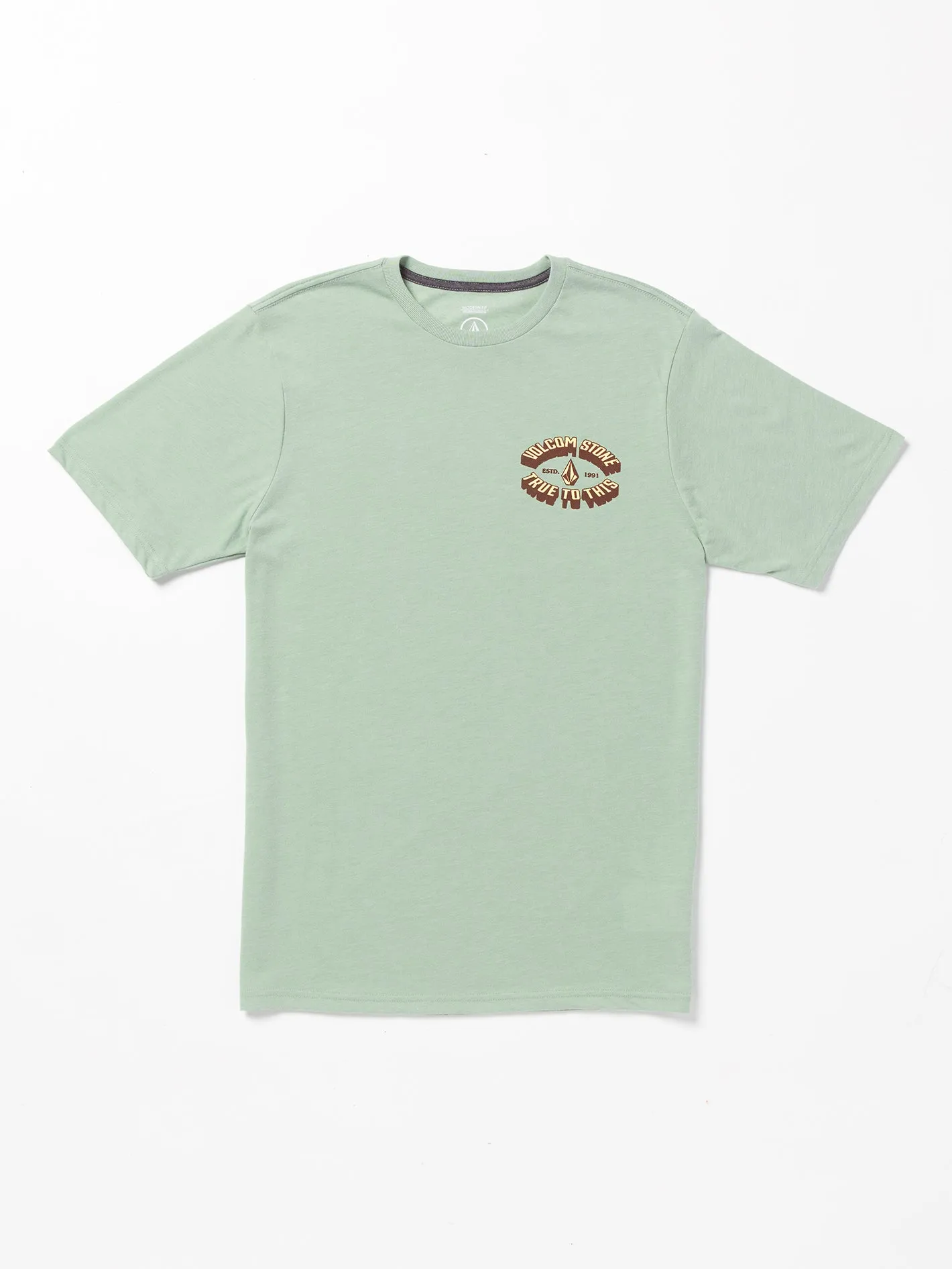 Mechanic Short Sleeve Tee - Slate Heather sold by Volcom product image thumbnail 3