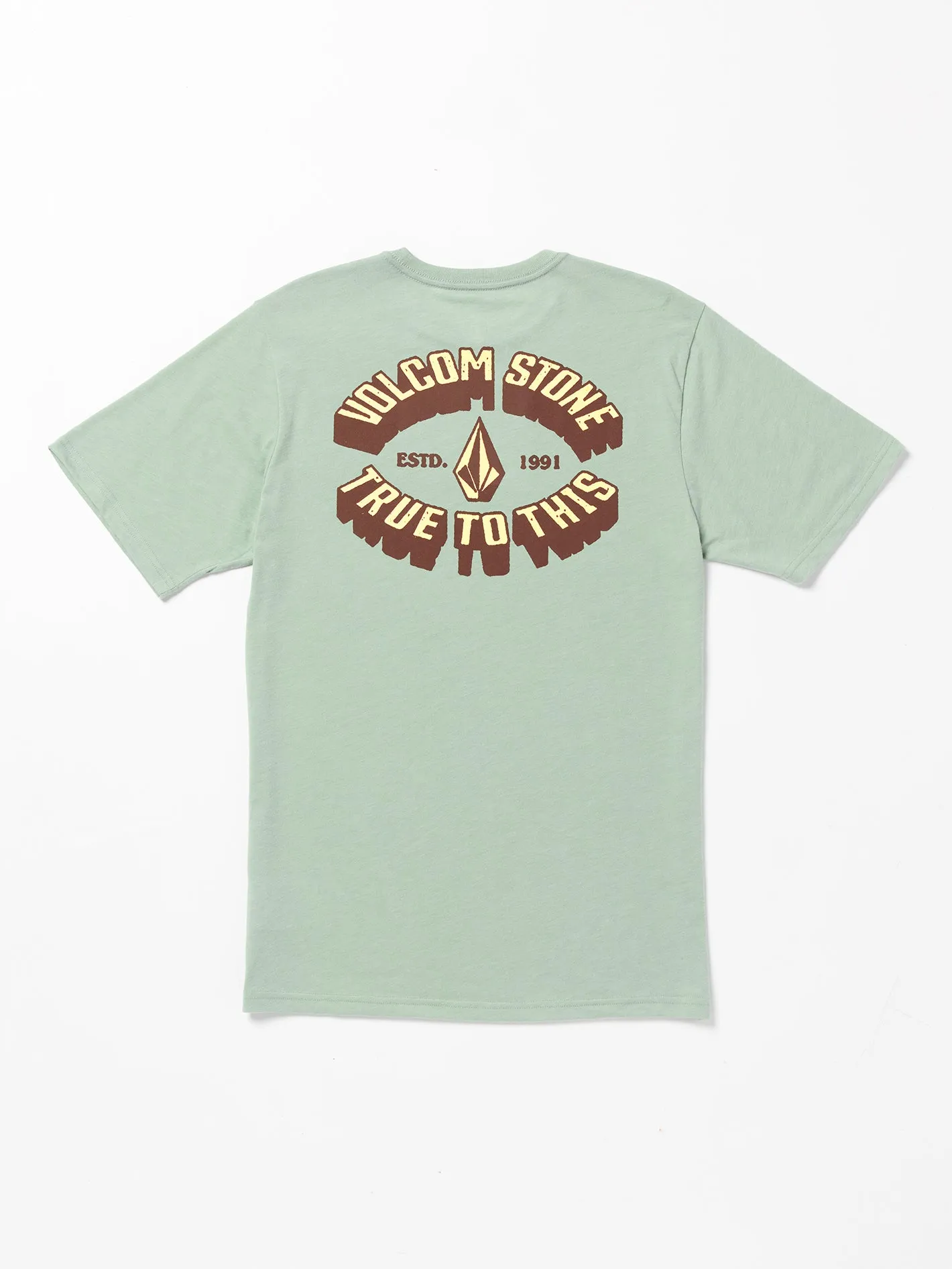 Mechanic Short Sleeve Tee - Slate Heather sold by Volcom product image thumbnail 4