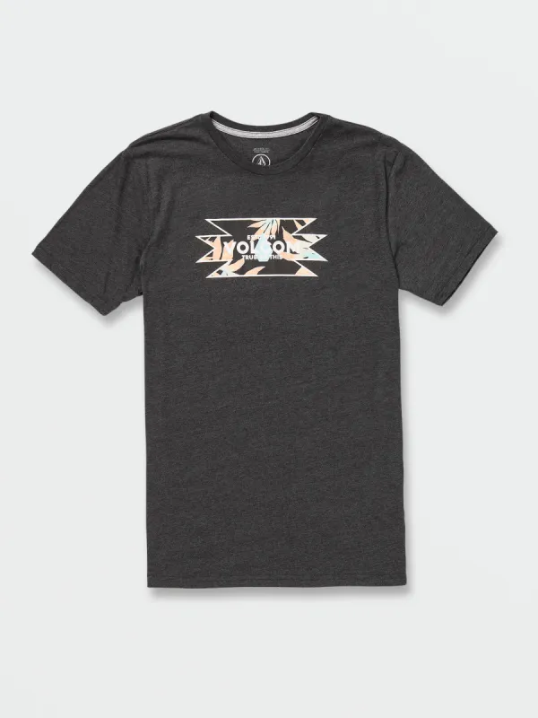 Shamanta Short Sleeve Tee - Dark Black Heather sold by Volcom