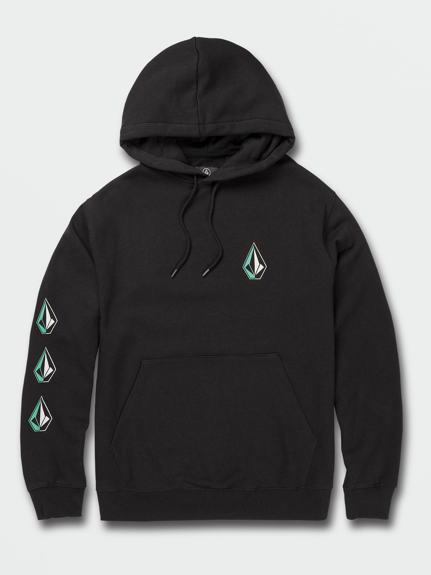 Iconic Stone Hoodie - New Black sold by Volcom product image thumbnail 2