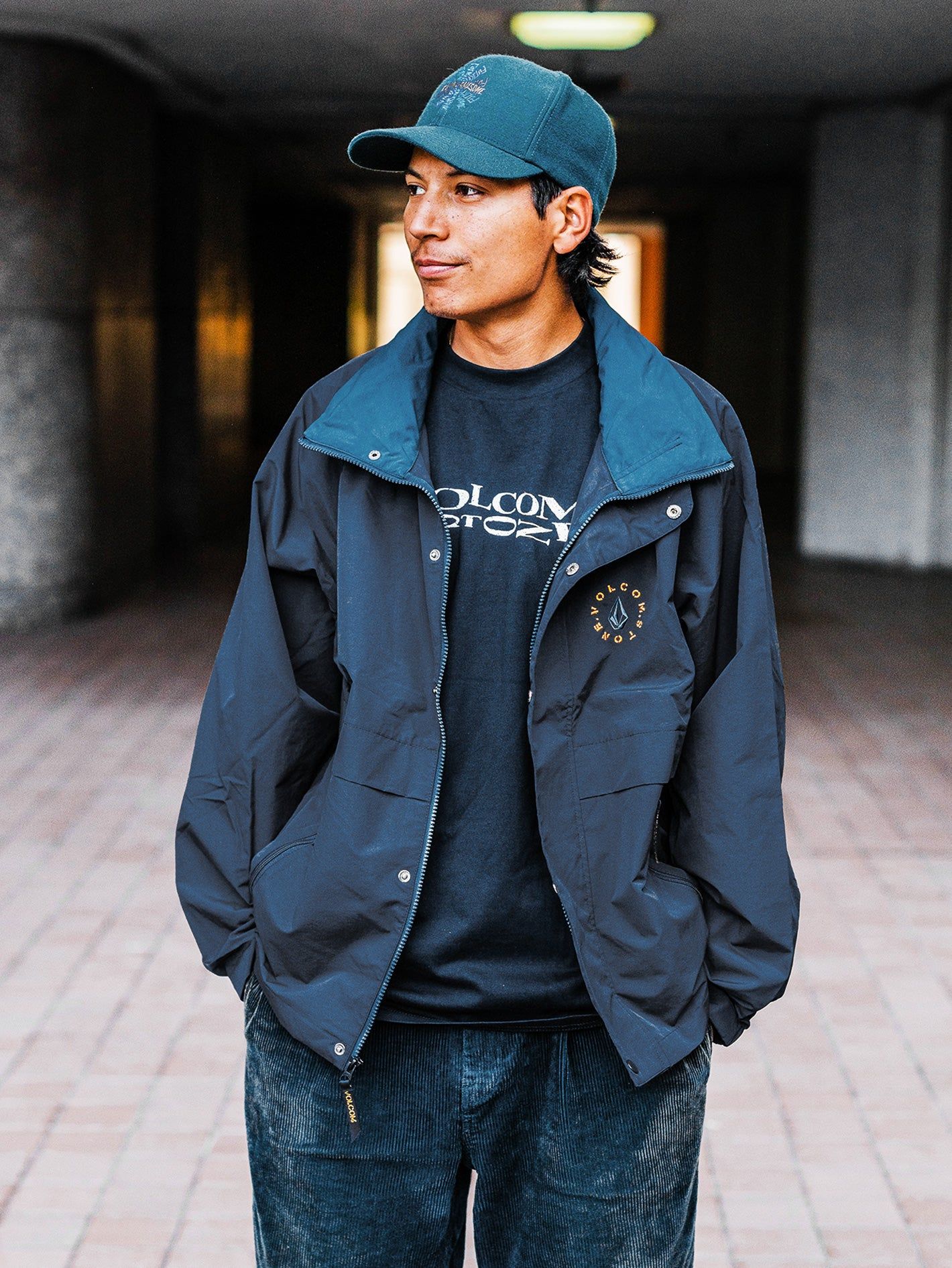 Skate Vitals Jacket - Navy sold by Volcom product image thumbnail 4