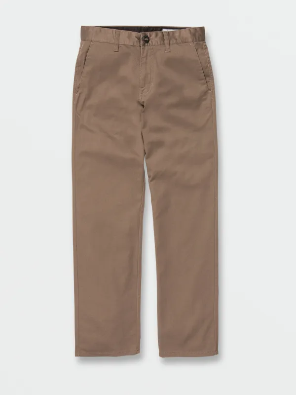 Big Boys Frickin Regular Stretch Chino Pants - Mushroom sold by Volcom