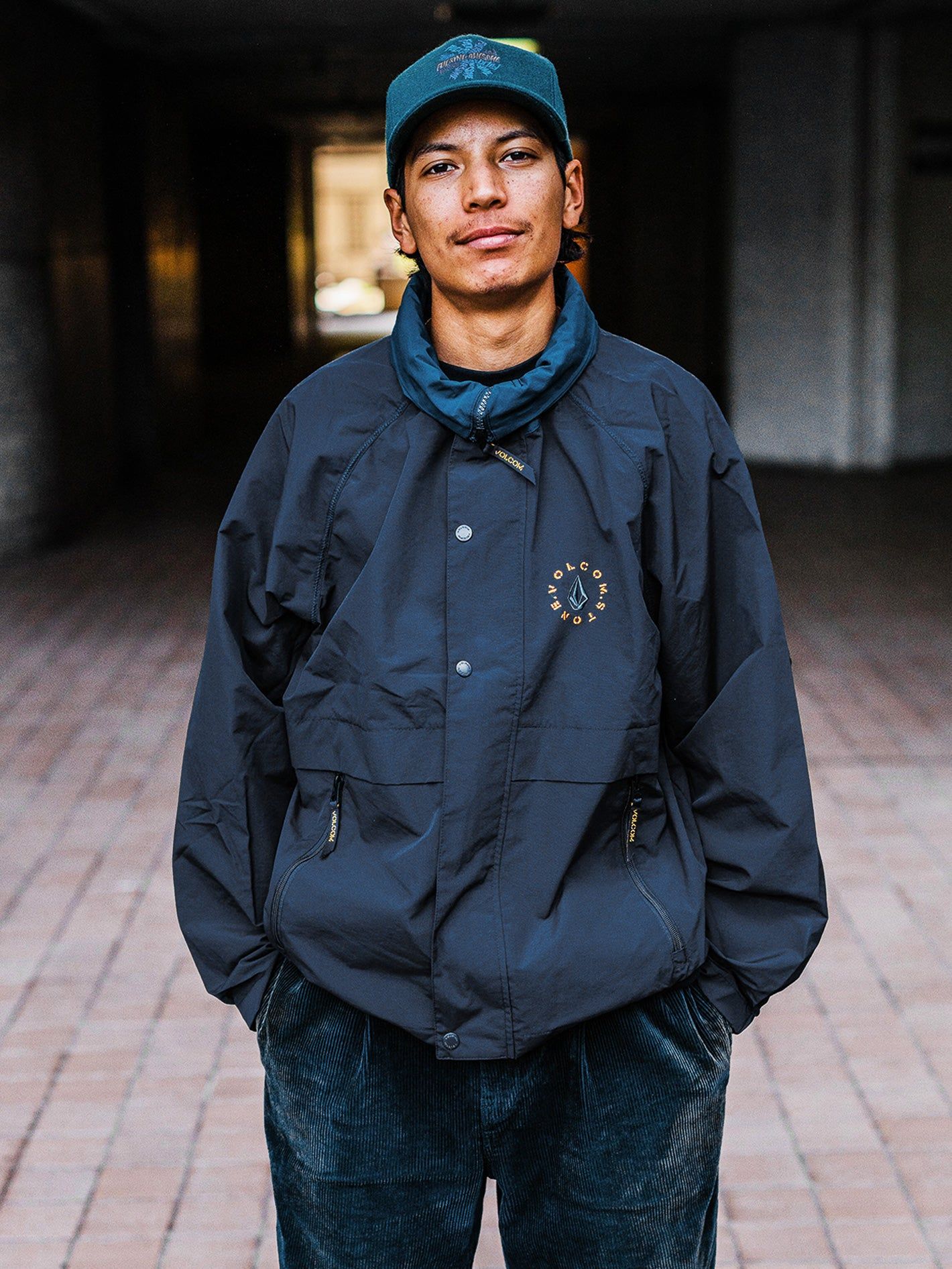 Skate Vitals Jacket - Navy sold by Volcom