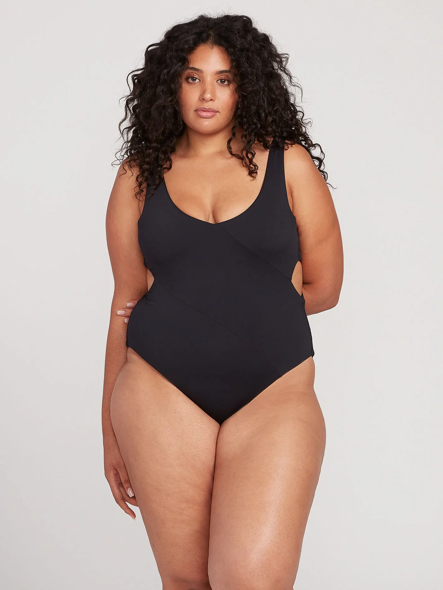 Simply Seamless One-Piece Plus Size - Black sold by Volcom product image thumbnail 4
