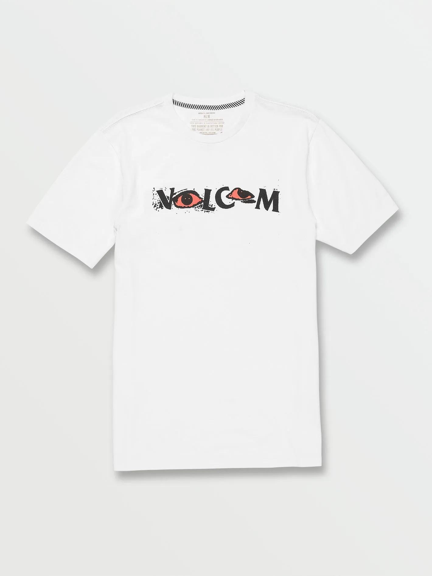 Eyez Short Sleeve Tee - White sold by Volcom