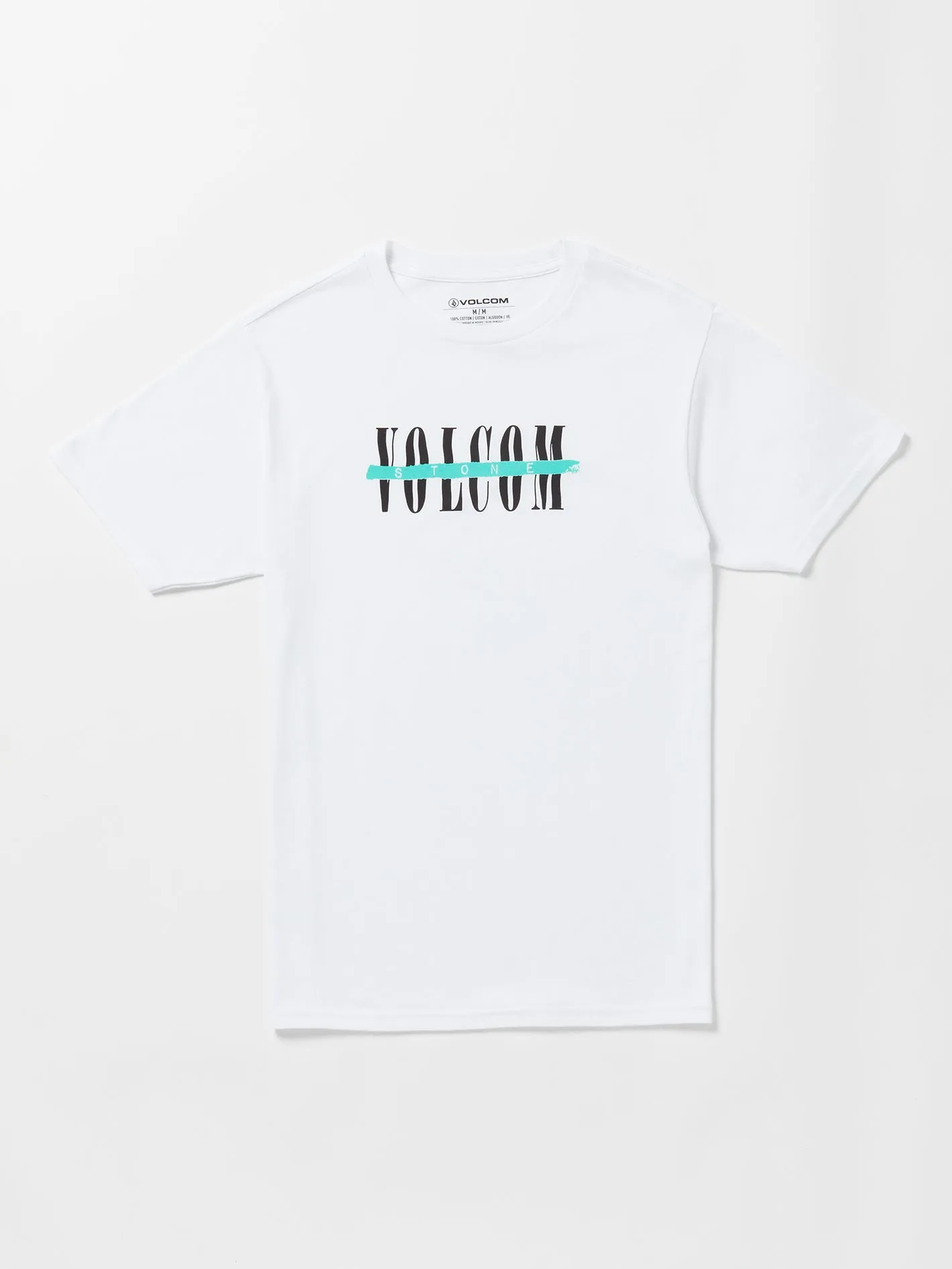 Severed Short Sleeve Tee - White sold by Volcom