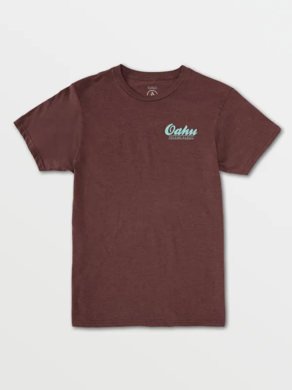 OAHU HI SS TEE - PORT HEATHER made by Volcom