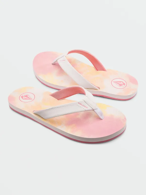 Girls Vicky Sandals - Tie Dye sold by Volcom