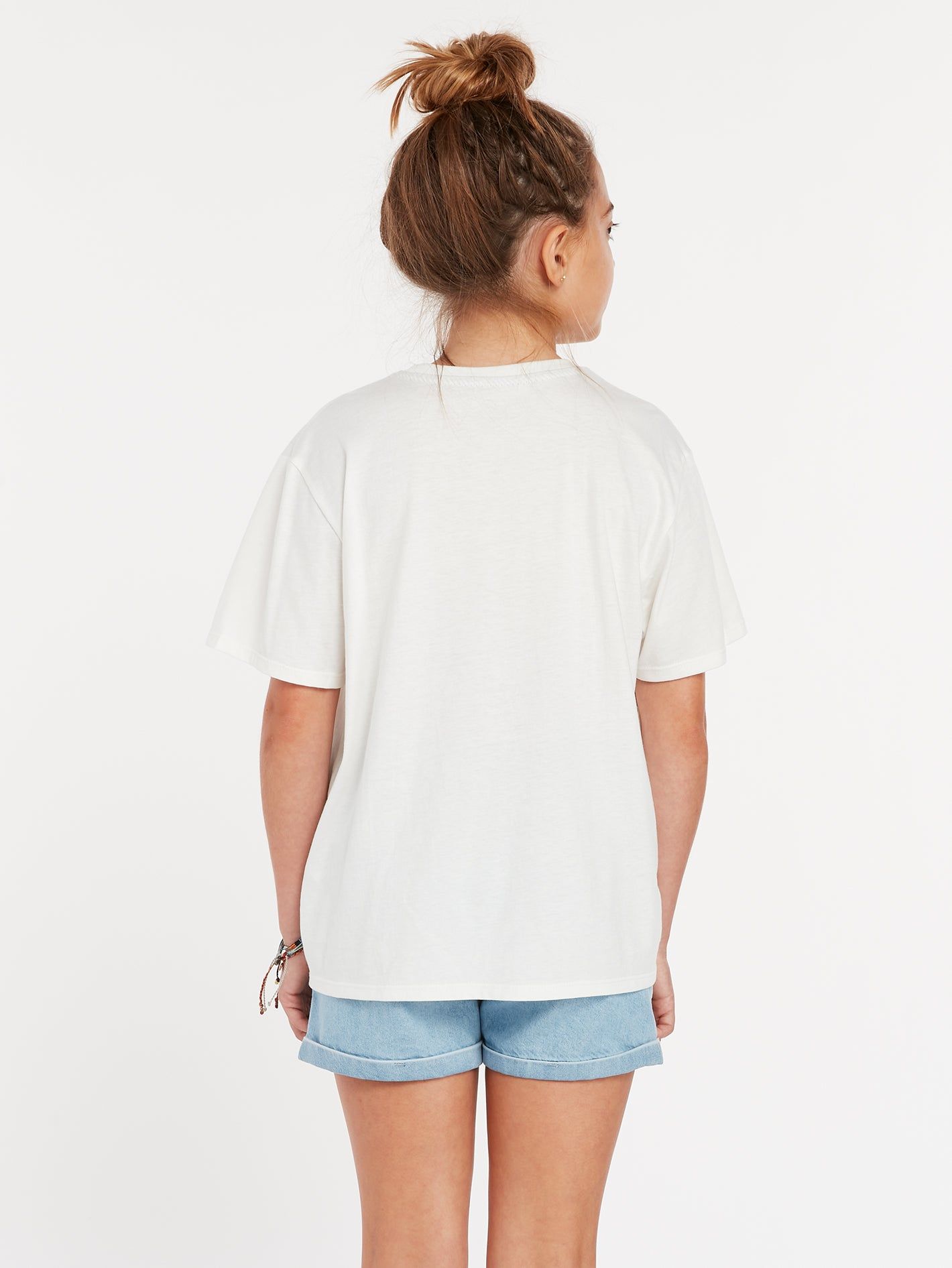 Girls Truly Stoked Boyfriend Tee - Star White sold by Volcom product image thumbnail 2