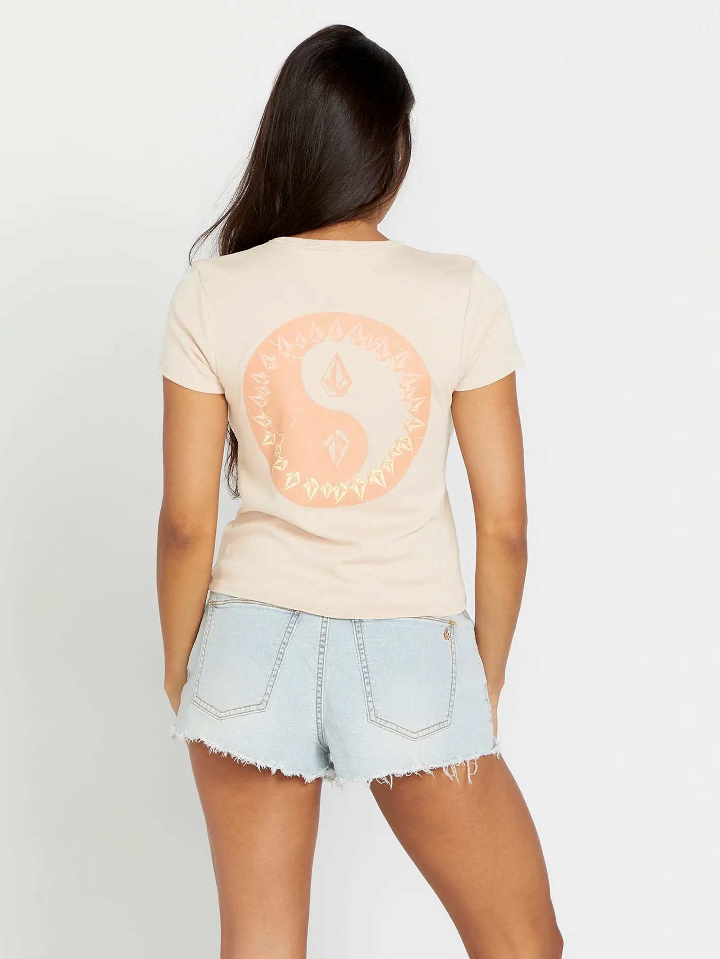 Have A Clue Tee - Dusty Rose sold by Volcom product image thumbnail 2