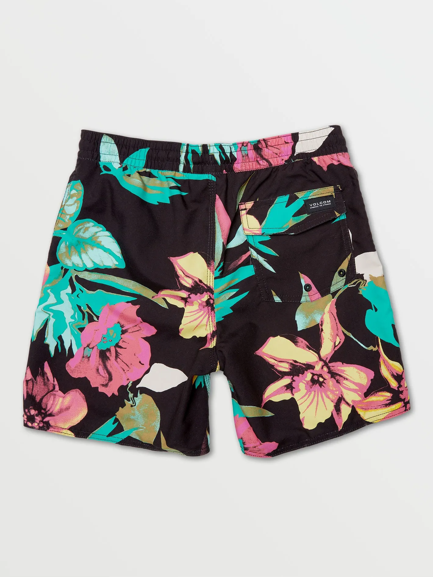 Big Boys Marble Floral Mod-Tech Trunks - Black sold by Volcom product image thumbnail 3