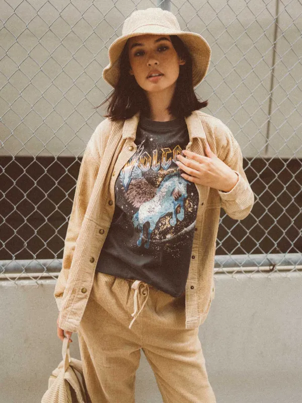 Stone Street Bucket Corduroy Hat - Khaki sold by Volcom