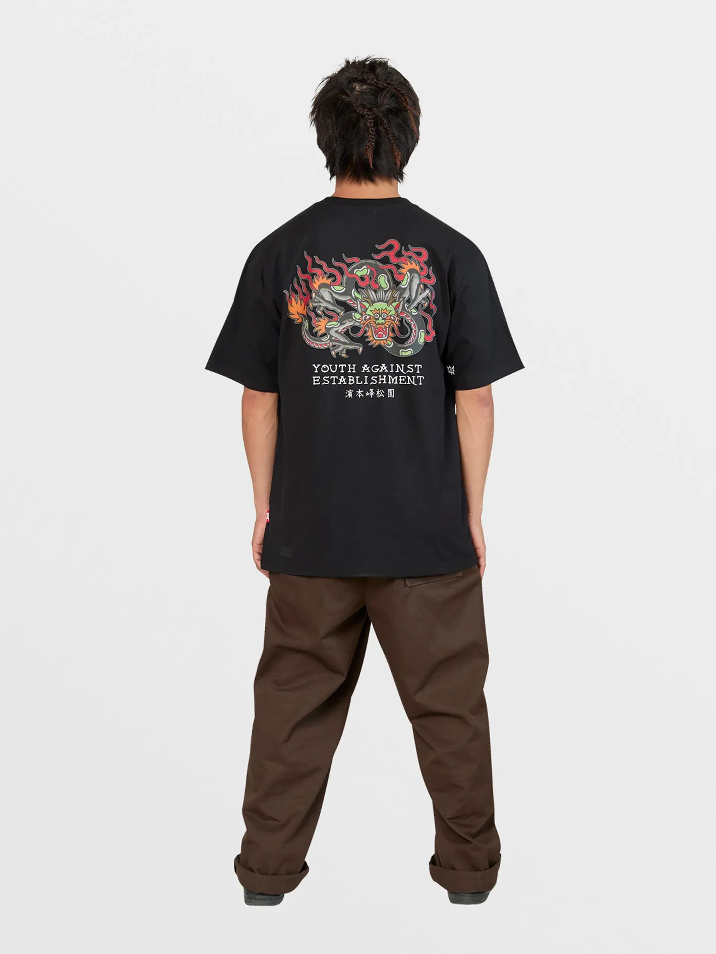 Tokyo True Featured Artist Yusuke Piper Short Sleeve Tee - Black sold by Volcom product image thumbnail 2