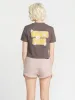 Pocket Dial Short Sleeve Tee - Slate Grey sold by Volcom