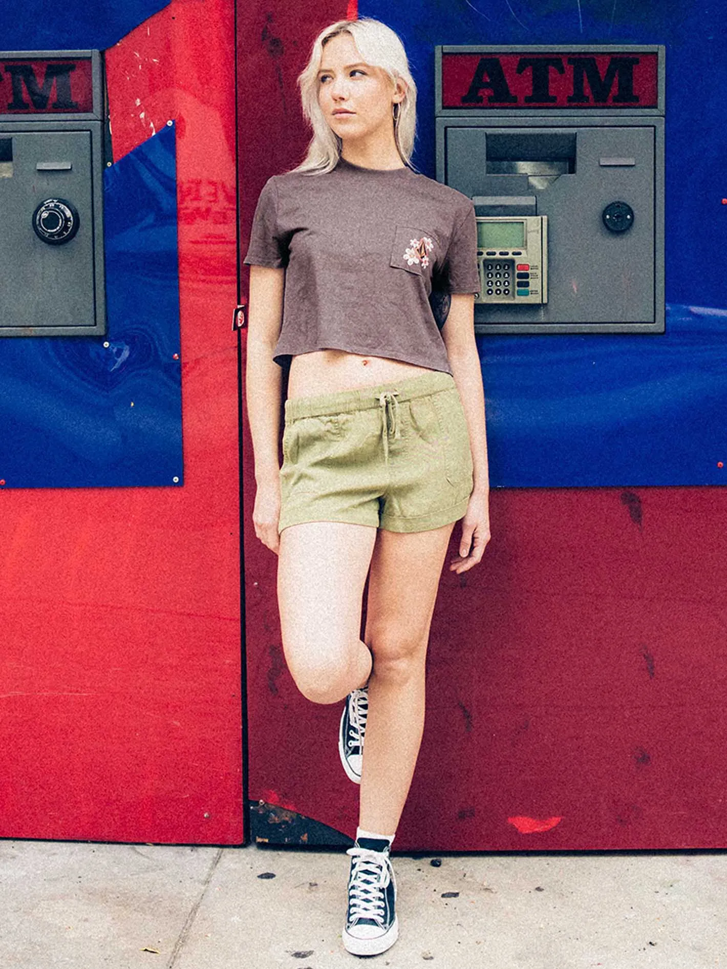 Pocket Dial Short Sleeve Tee - Slate Grey sold by Volcom product image thumbnail 2