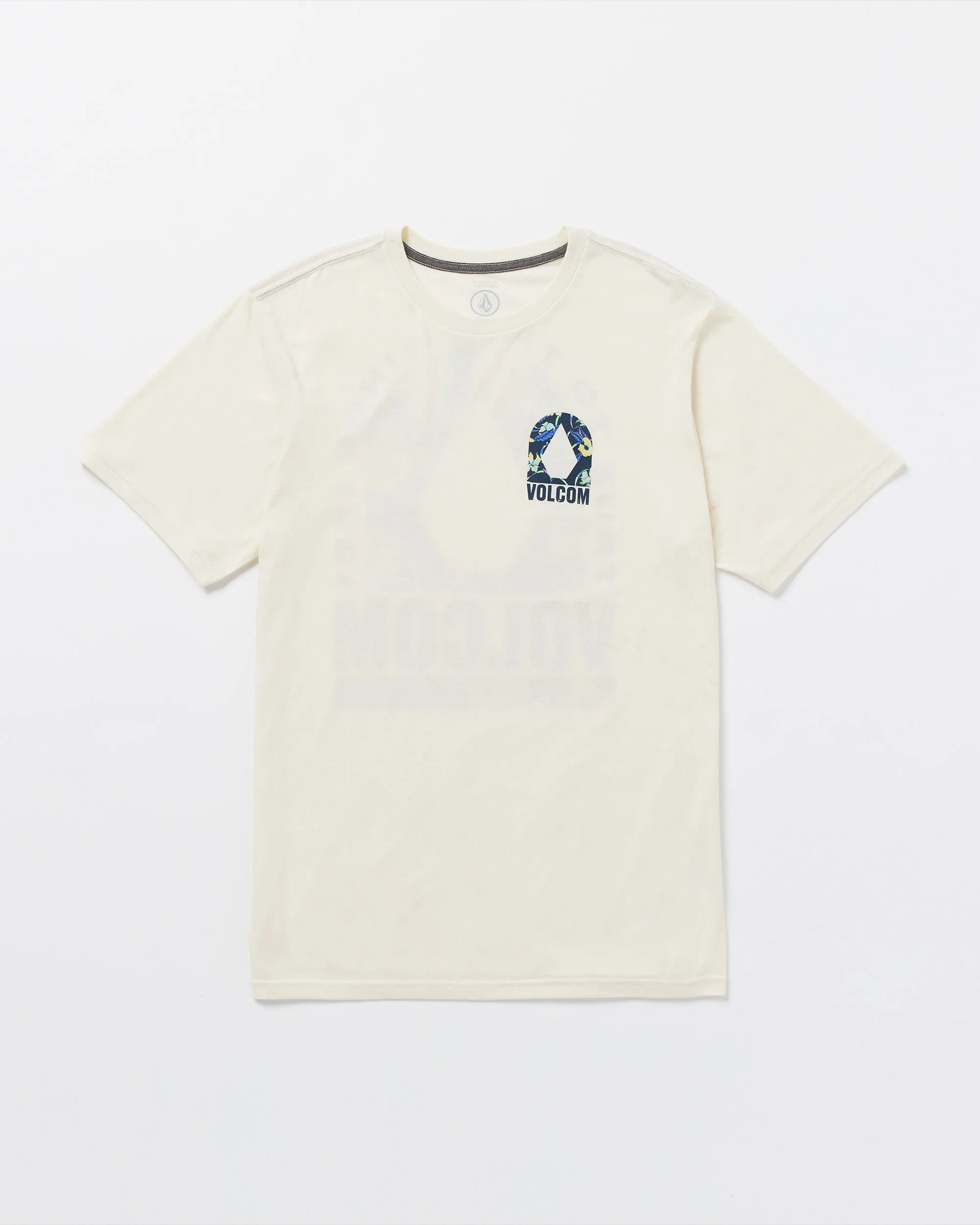 Filler Up Short Sleeve Tee - Off White Heather sold by Volcom