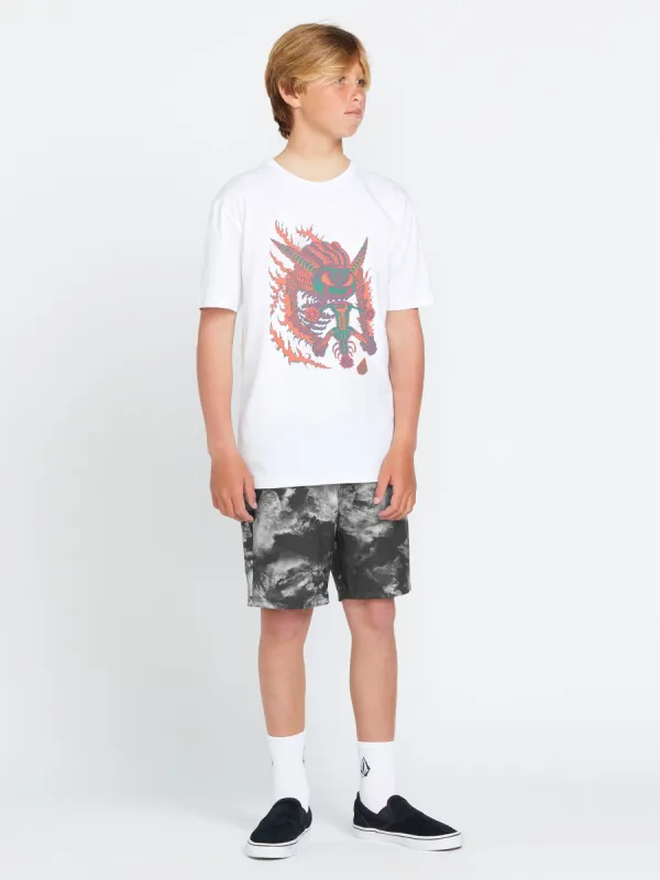 Big Boys Featured Artist Tetsunori Short Sleeve Tee - White made by Volcom