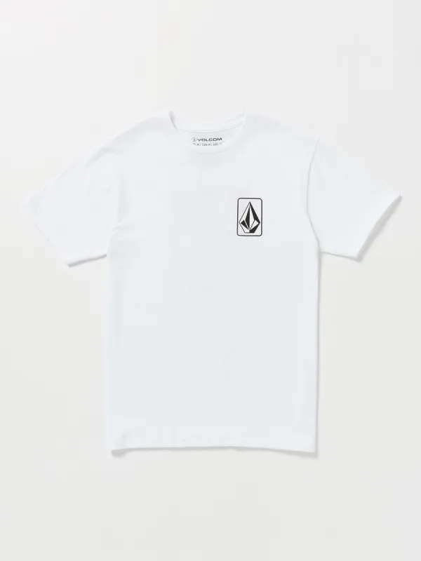 Big Boys Full Pipe Short Sleeve Tee - White sold by Volcom