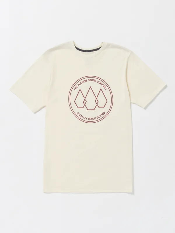Stone Link Short Sleeve Tee - Off White Heater sold by Volcom