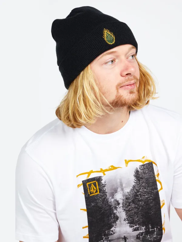 Skate Vitals Beanie - Black sold by Volcom