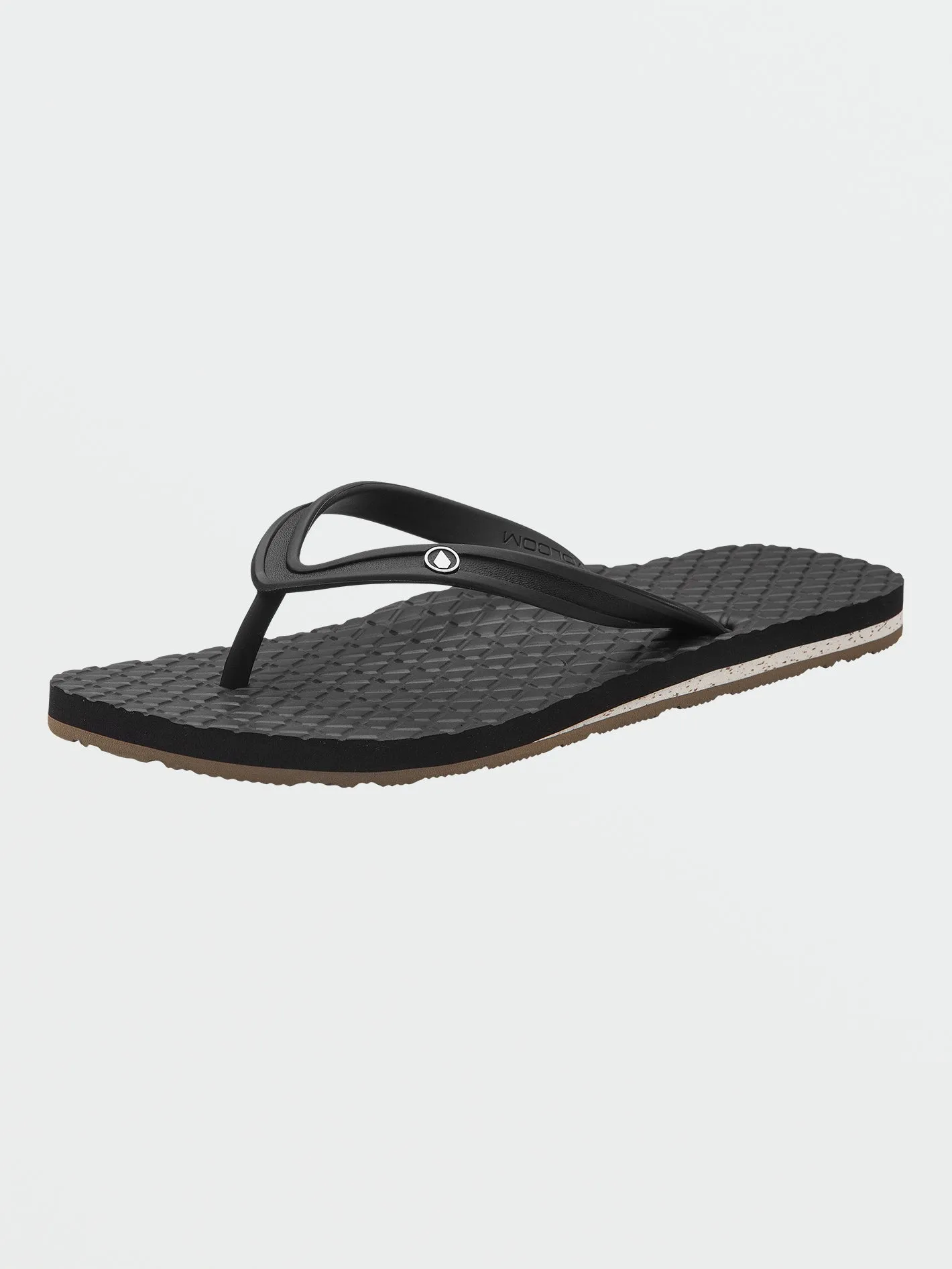 Eco Concourse Sandals - Black White sold by Volcom product image thumbnail 3