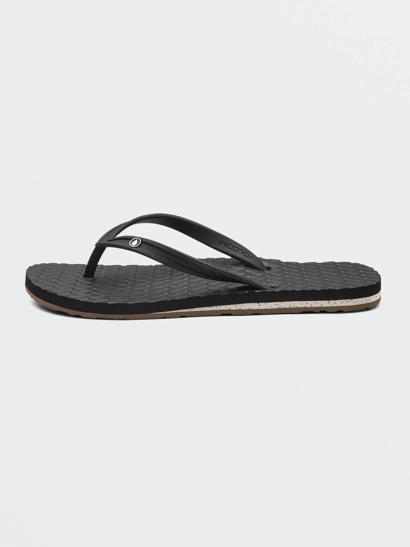 Eco Concourse Sandals - Black White sold by Volcom product image thumbnail 2