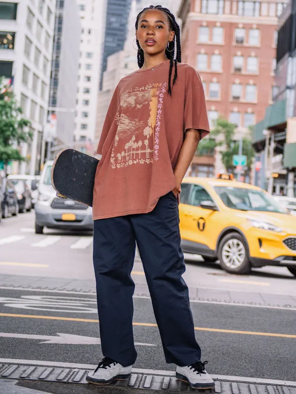 My Guys Short Sleeve Tee - Dark Clay sold by Volcom