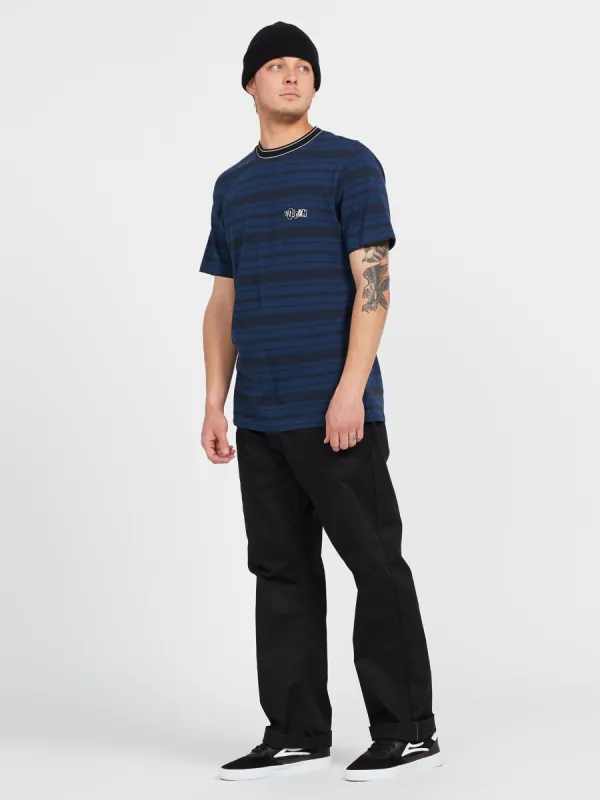 Dosage Crew Short Sleeve Shirt - Baja Indigo sold by Volcom