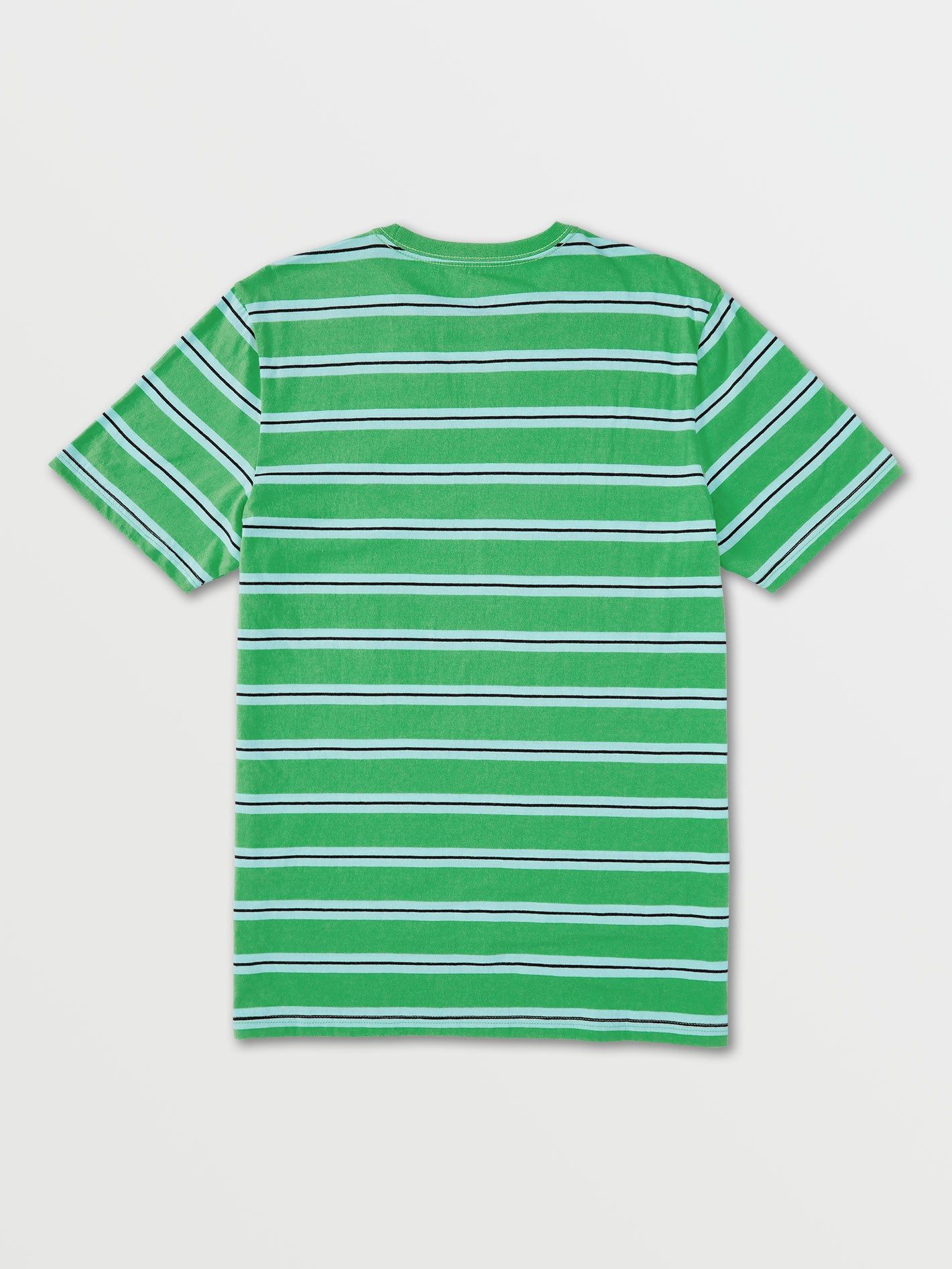 Parables Stripes Crew Tee - Poison Green sold by Volcom product image thumbnail 2