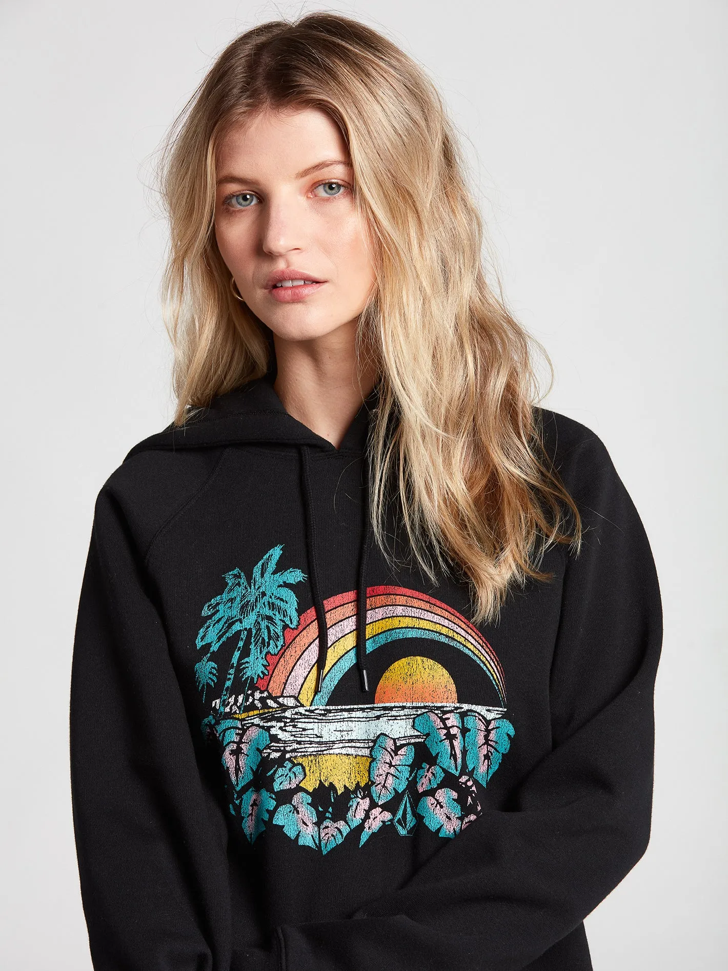 Truly Stokin Hoodie - Black Combo sold by Volcom product image thumbnail 5