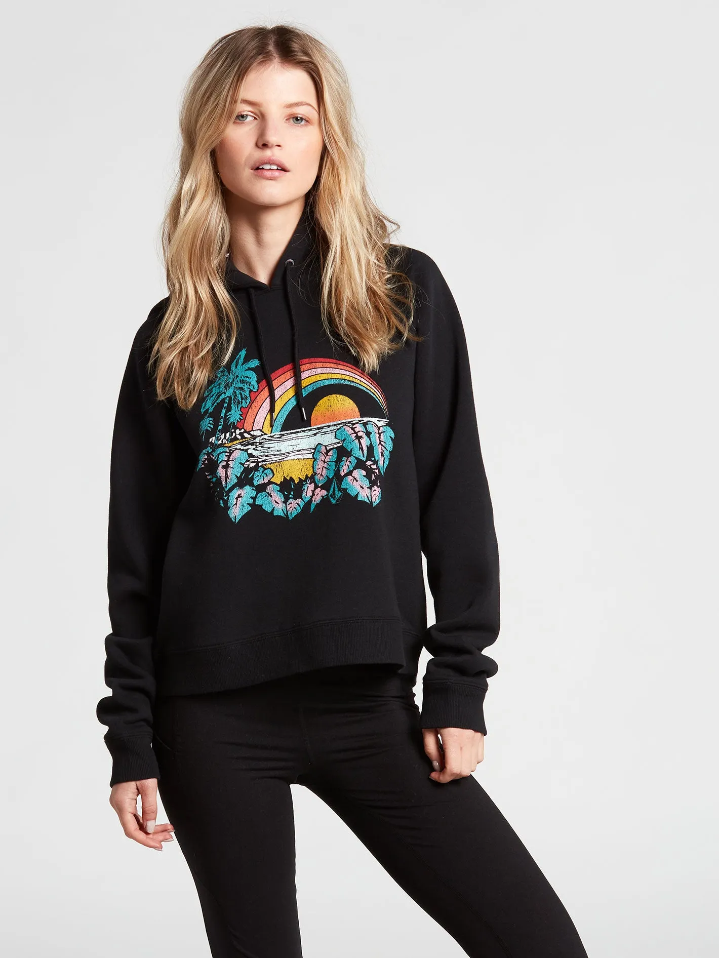 Truly Stokin Hoodie - Black Combo sold by Volcom product image thumbnail 3