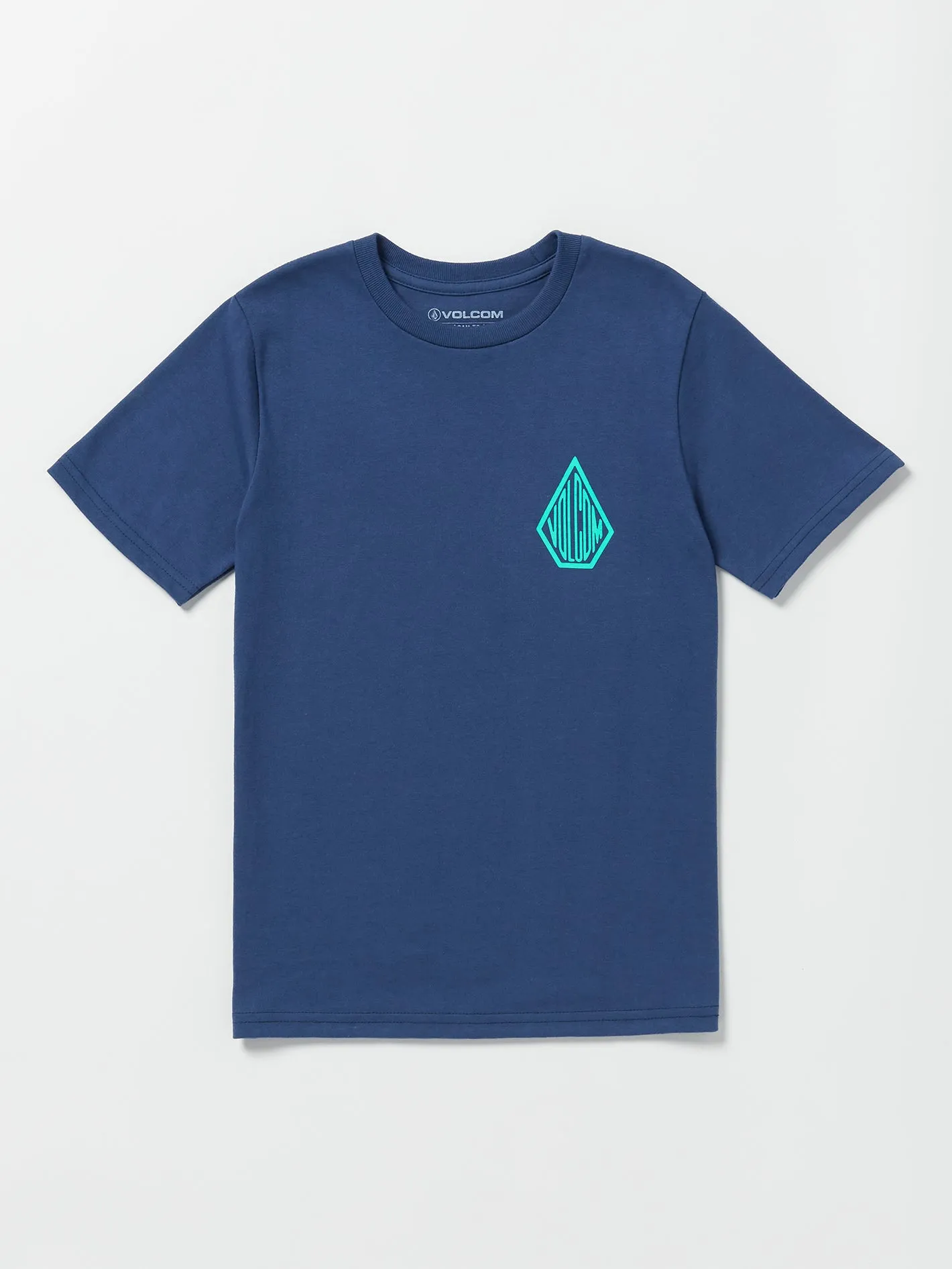 Big Boys Iron91 Short Sleeve Tee - Navy sold by Volcom