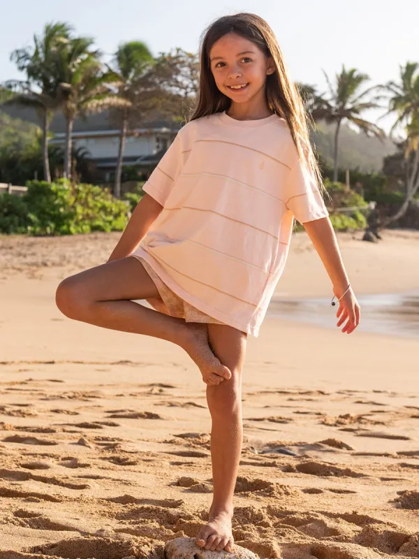 Girls Party Pack Short Sleeve Shirt - Melon sold by Volcom