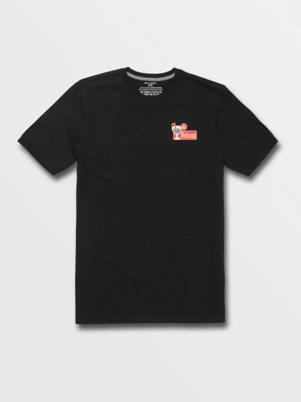 Volctail Short Sleeve Tee - Black sold by Volcom