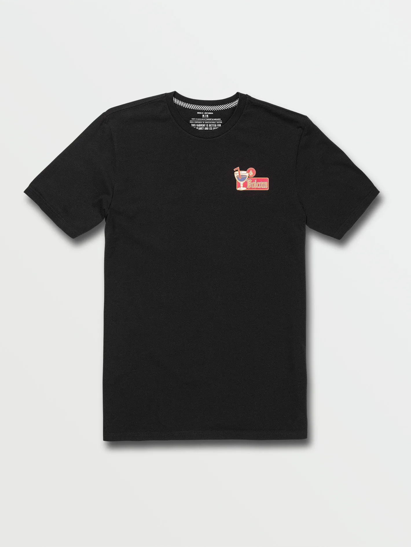 Volctail Short Sleeve Tee - Black sold by Volcom