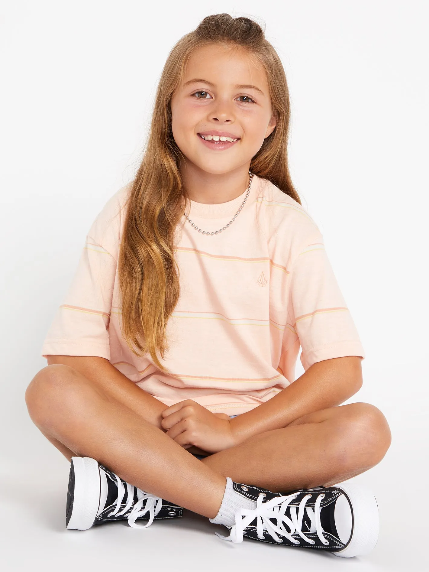 Girls Party Pack Short Sleeve Shirt - Melon sold by Volcom product image thumbnail 2