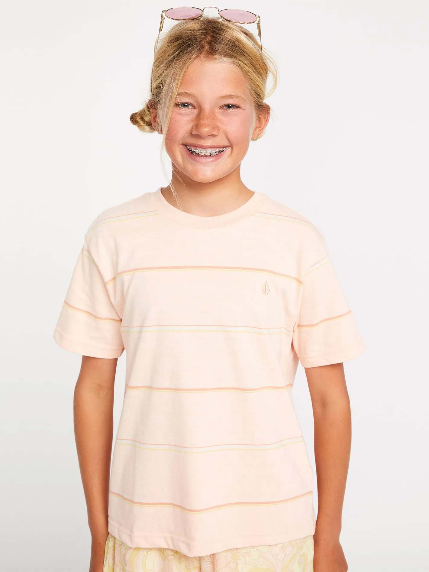 Girls Party Pack Short Sleeve Shirt - Melon sold by Volcom product image thumbnail 5