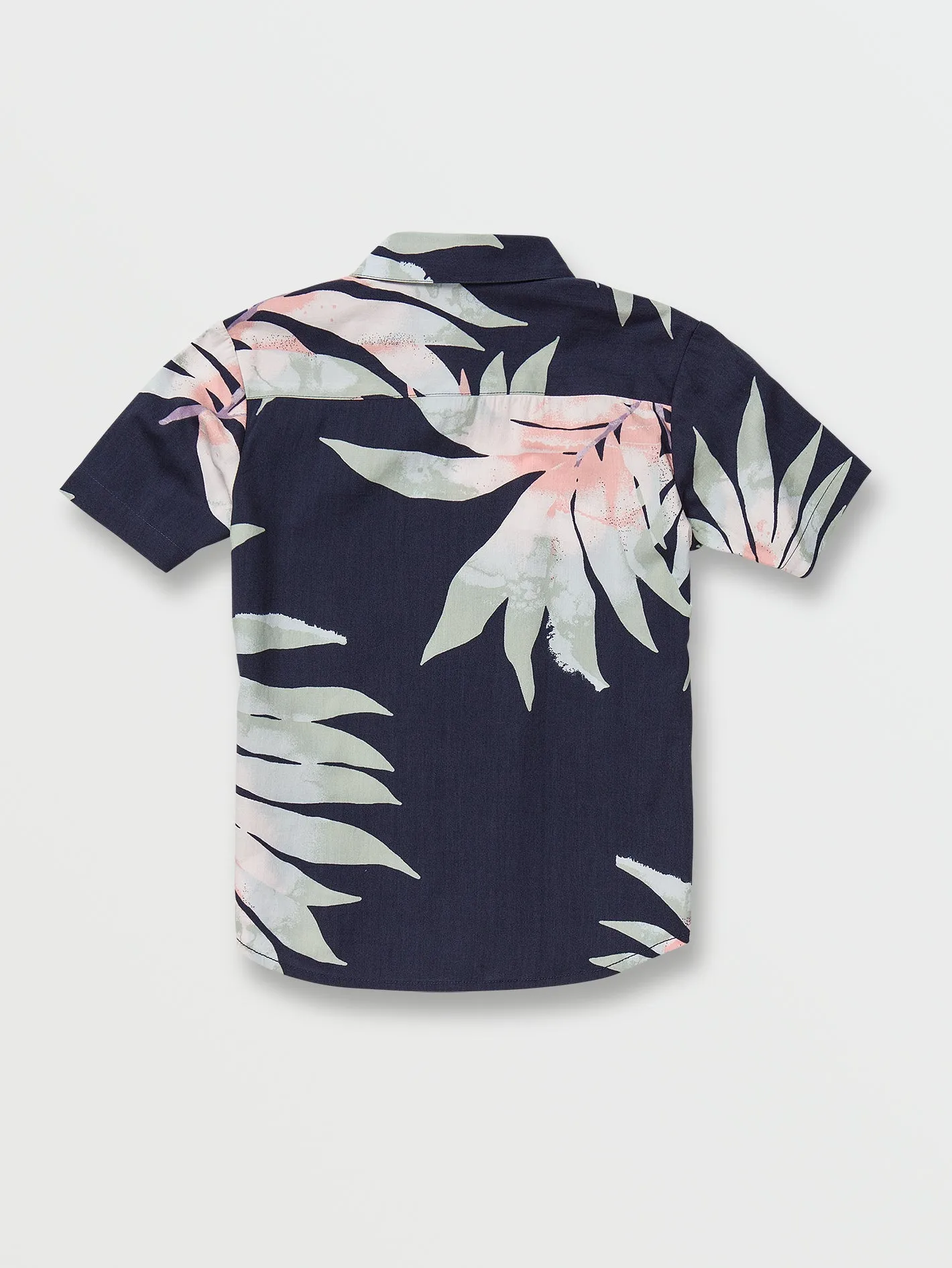 Little Boys Seeweed Short Sleeve Shirt - Navy sold by Volcom product image thumbnail 2