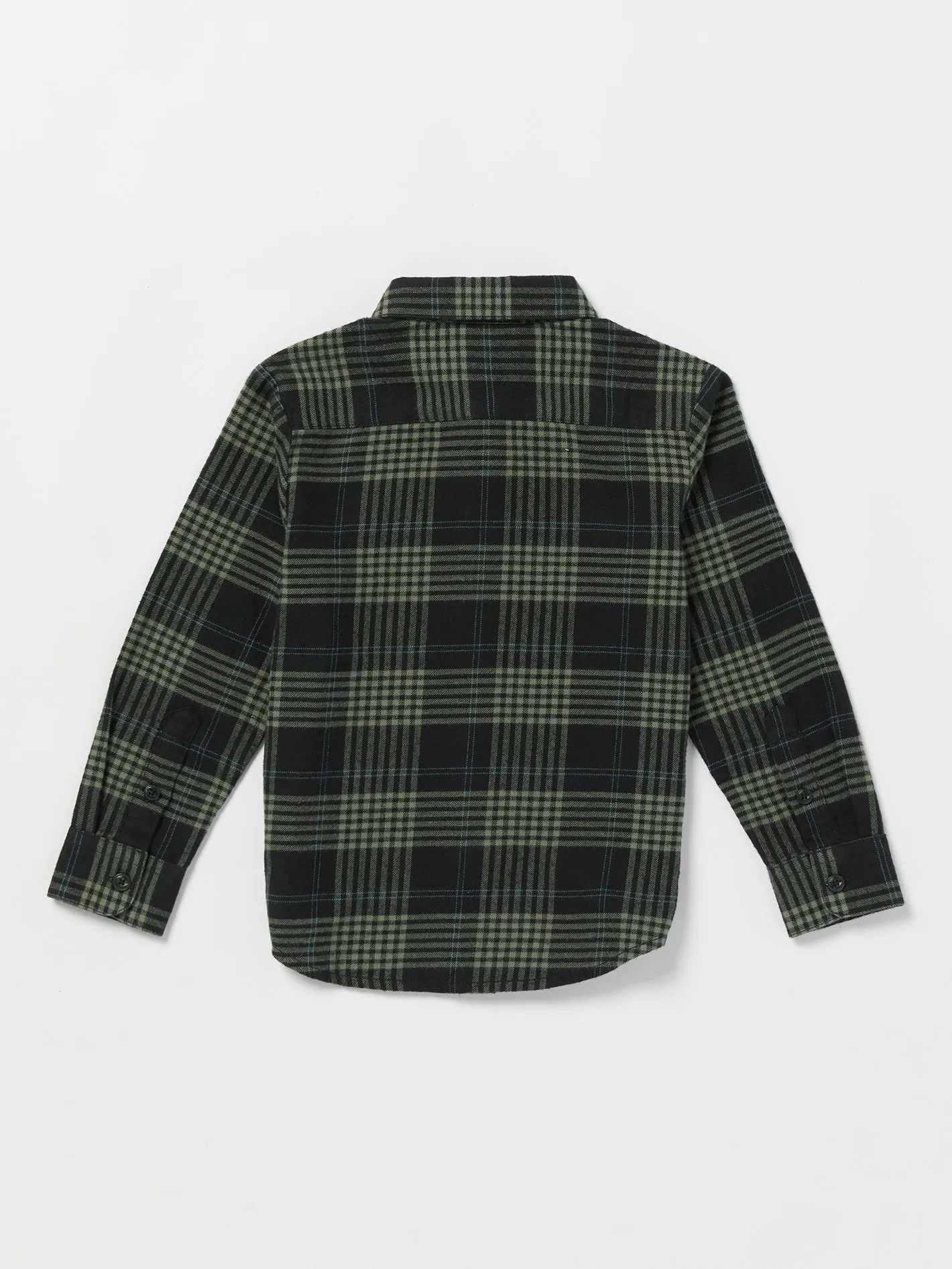 Little Boys Caden Plaid Flannel - Black sold by Volcom product image thumbnail 2