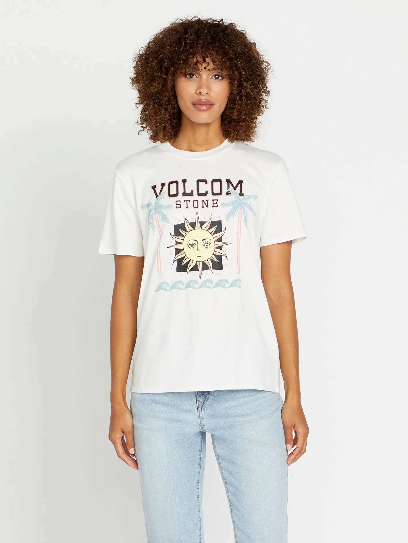 Lock It Up Tee - Star White sold by Volcom