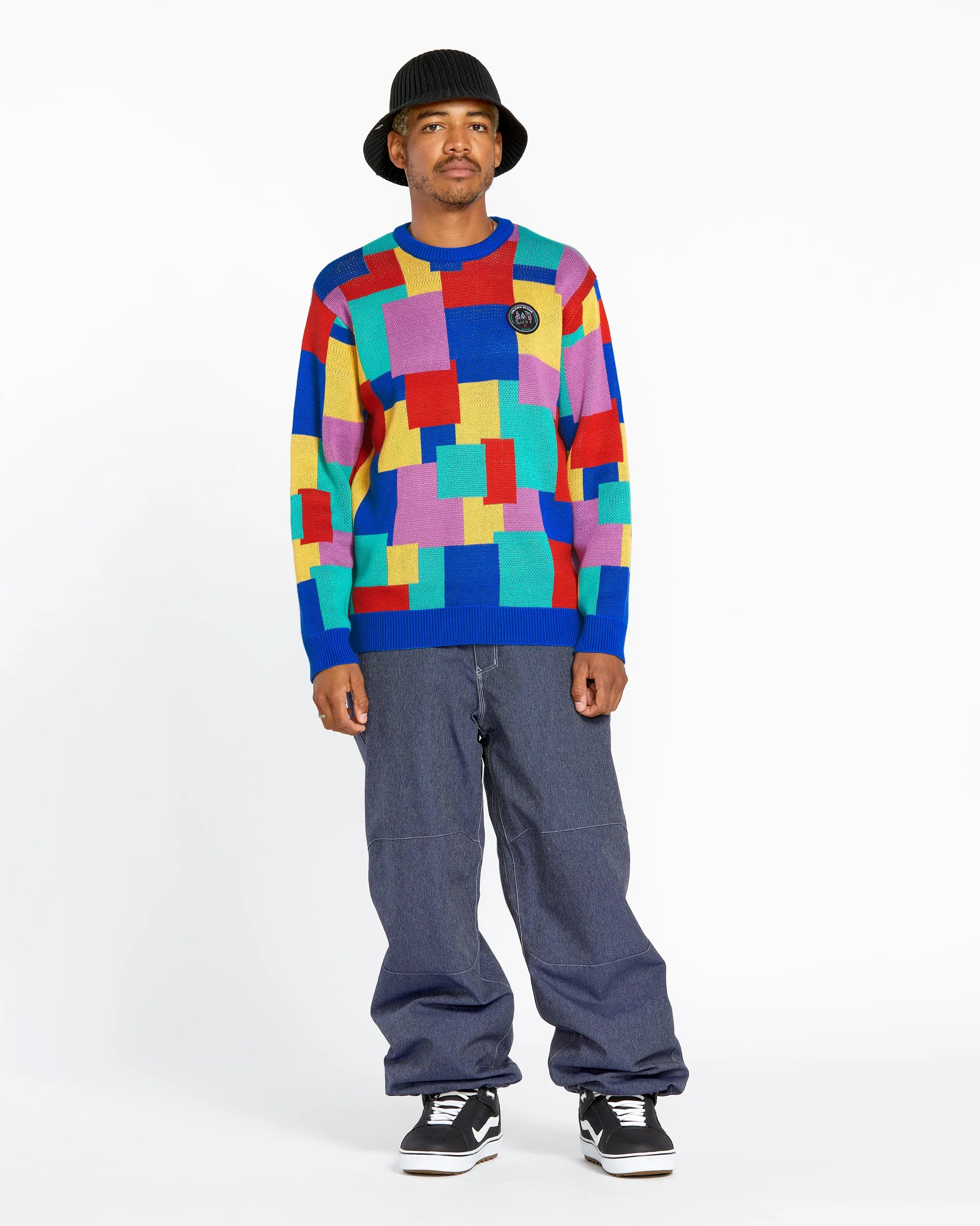 Mens Ravelson Sweater - Multi sold by Volcom product image thumbnail 5