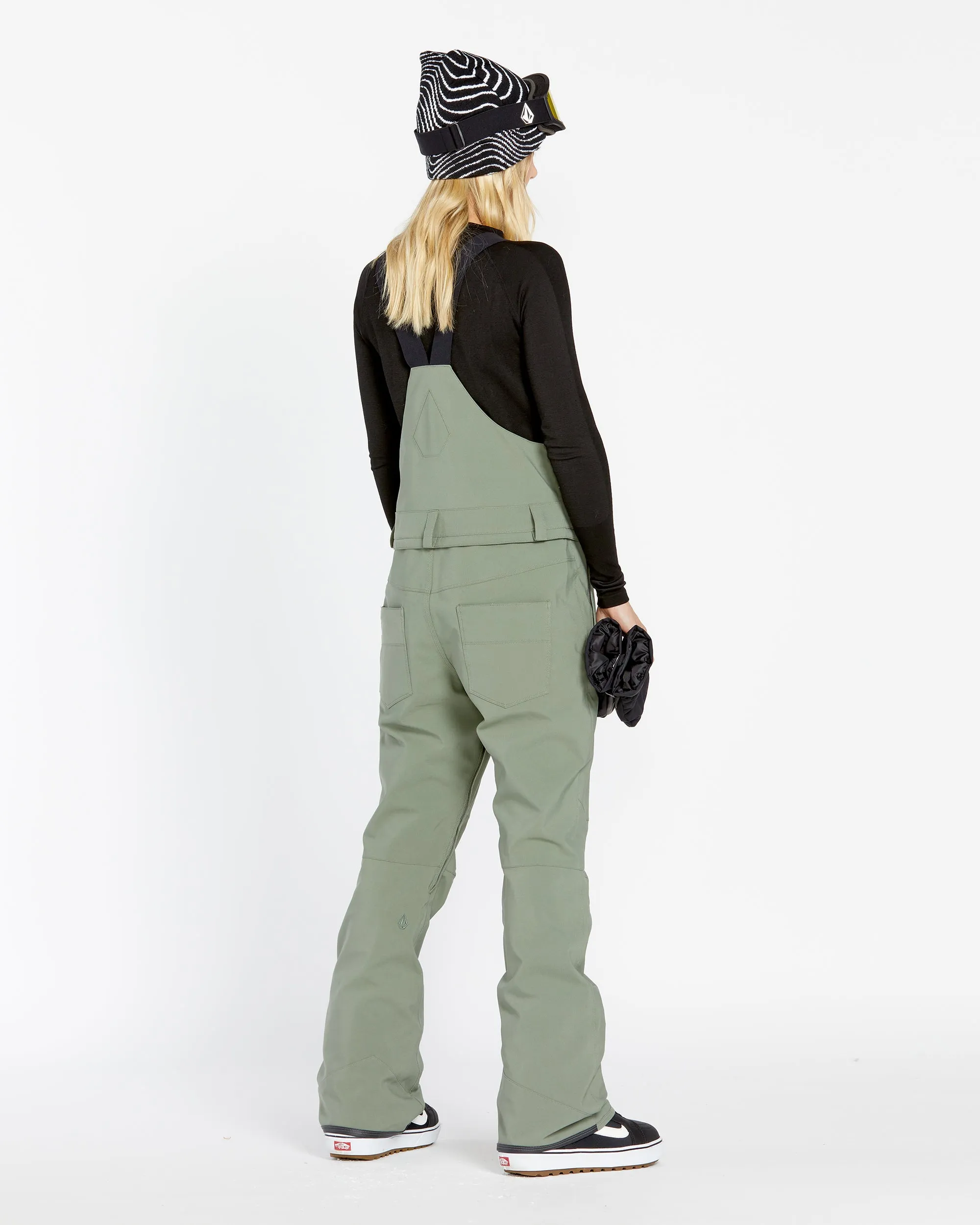 Womens Swift Bib Overalls - Lichen Green sold by Volcom product image thumbnail 4