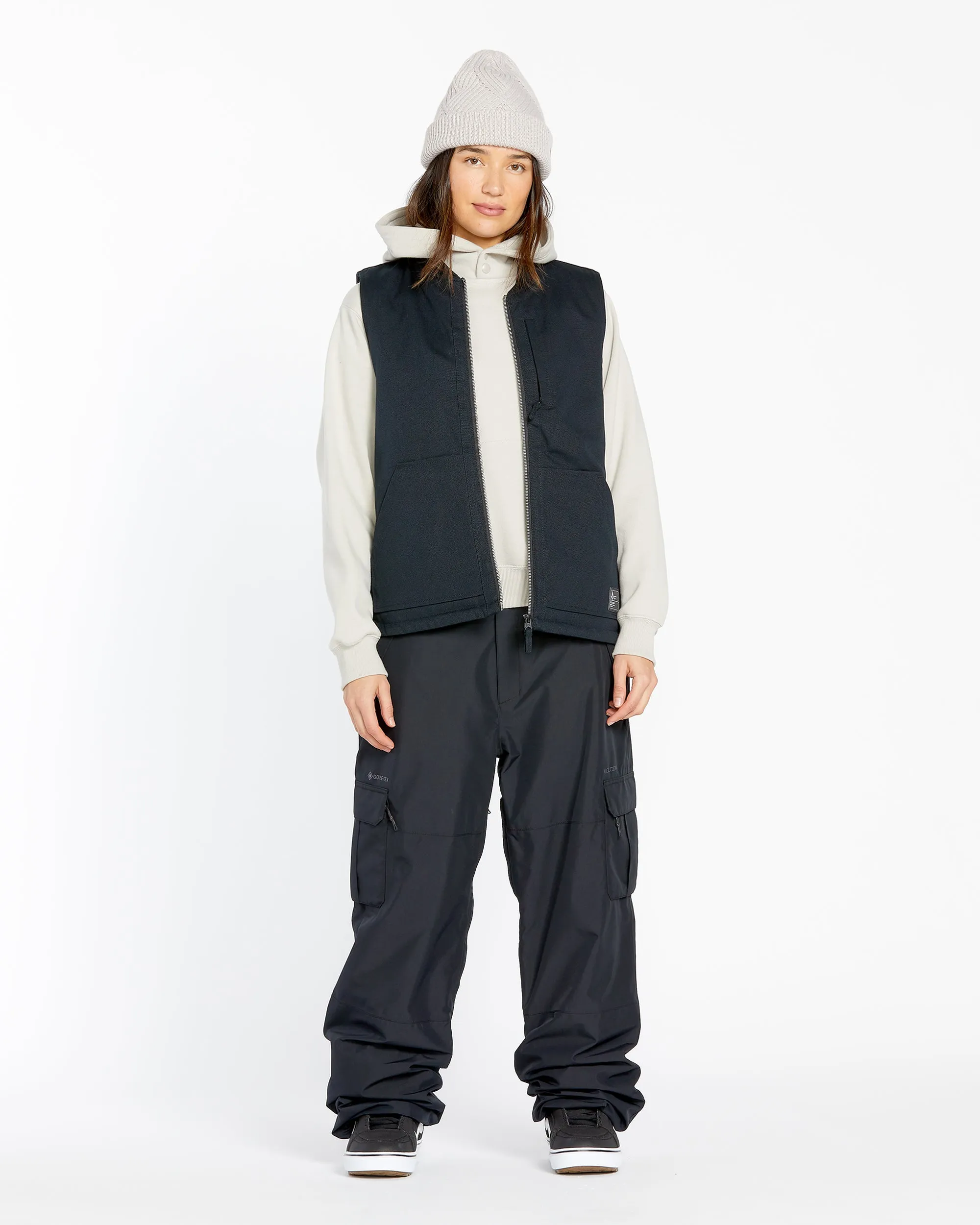 Stone Castine Vest - Black sold by Volcom product image thumbnail 4
