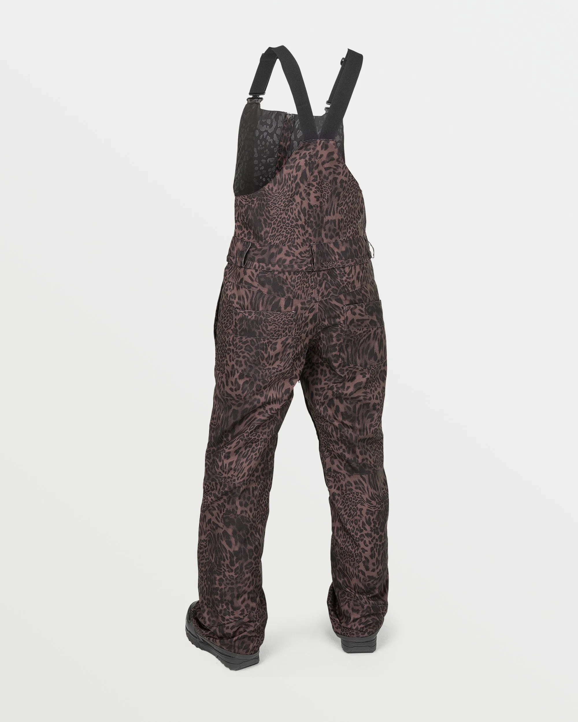 Womens Swift Bib Overalls - Leopard sold by Volcom product image thumbnail 2