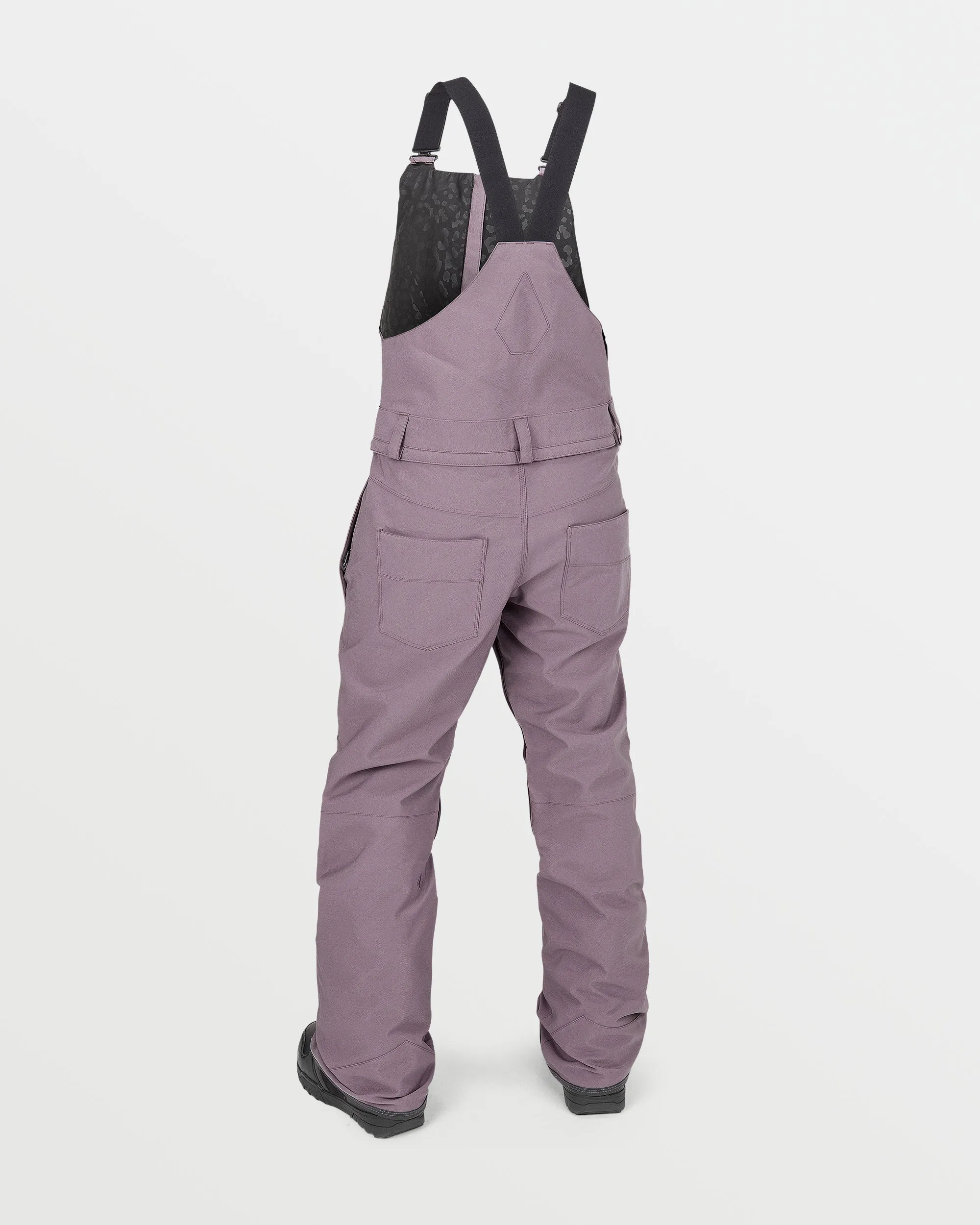 Womens Swift Bib Overalls - Dusty Lavender sold by Volcom product image thumbnail 2